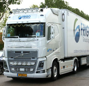 Frigo group wegtransport naar Frankrijk